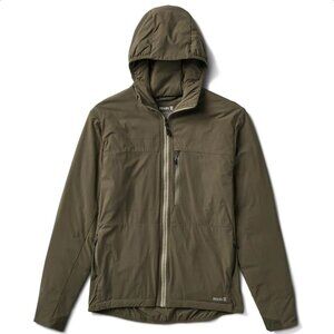 Roark Khaki Hooded Performance Jacket